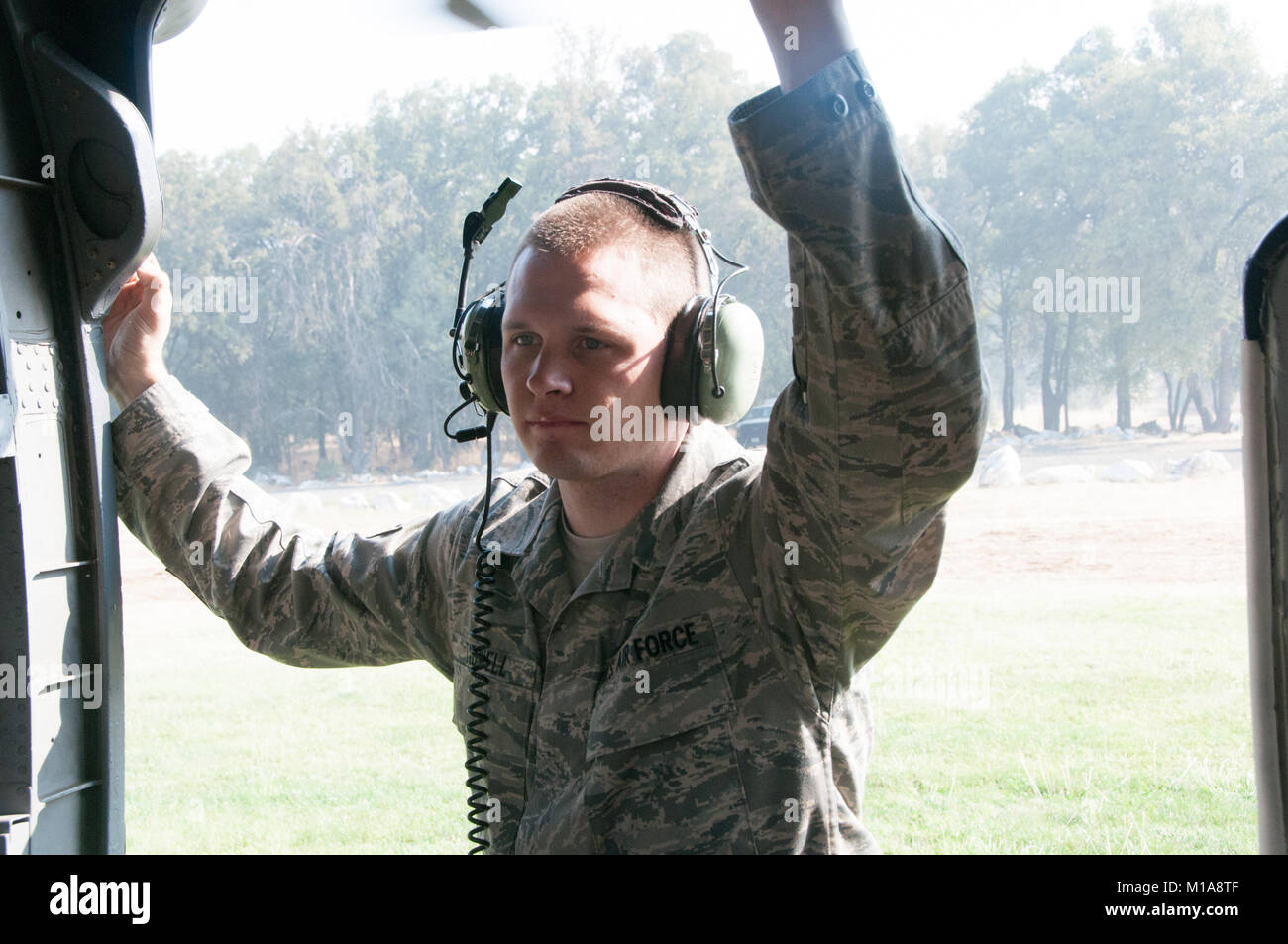 Helibase Crash Rescue Photos show helibase, 129th Rescue Wing, cloud coverage, fires, and ...