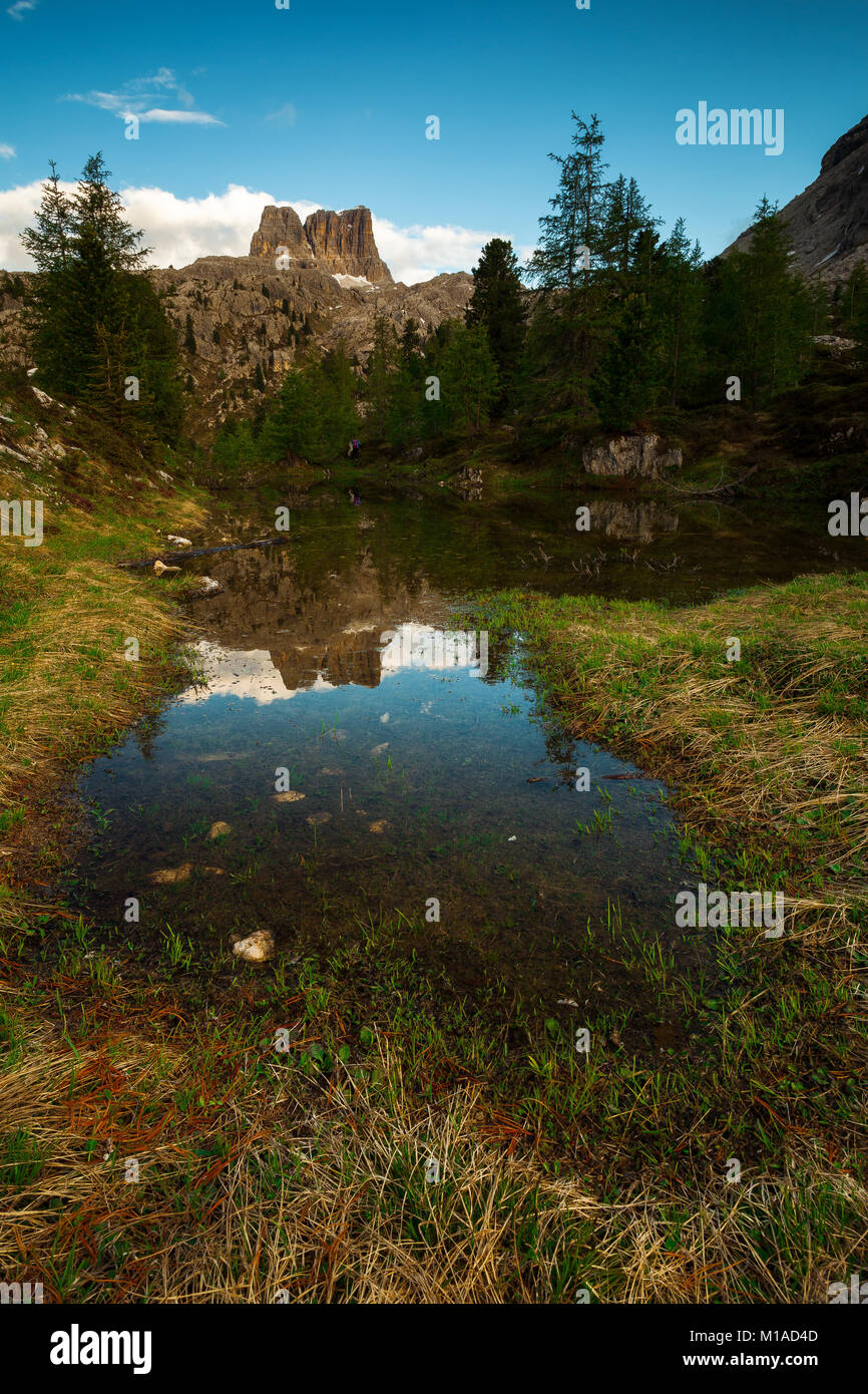 Beautiful landscape in Dolomites Stock Photo - Alamy
