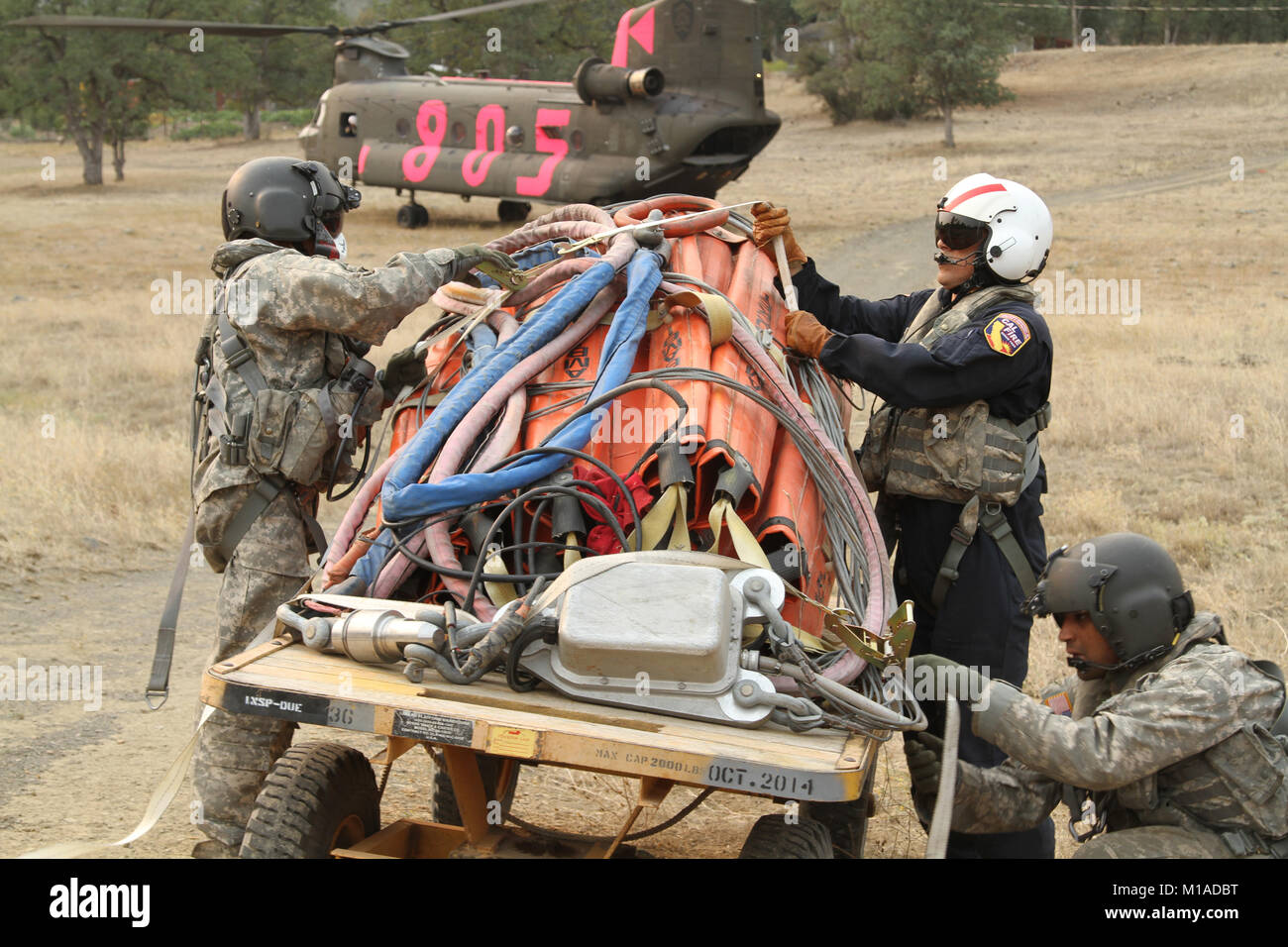 Sgt. Atif Cavness, left, and Sgt. Charles Espejo, at right, of the ...