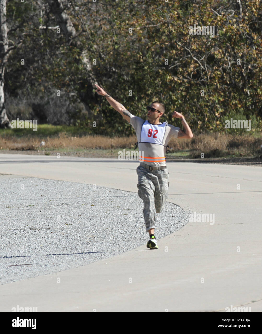 Ruck Distance A Soldier from the 235th Engineer Company completed the 10-mile ruck ...