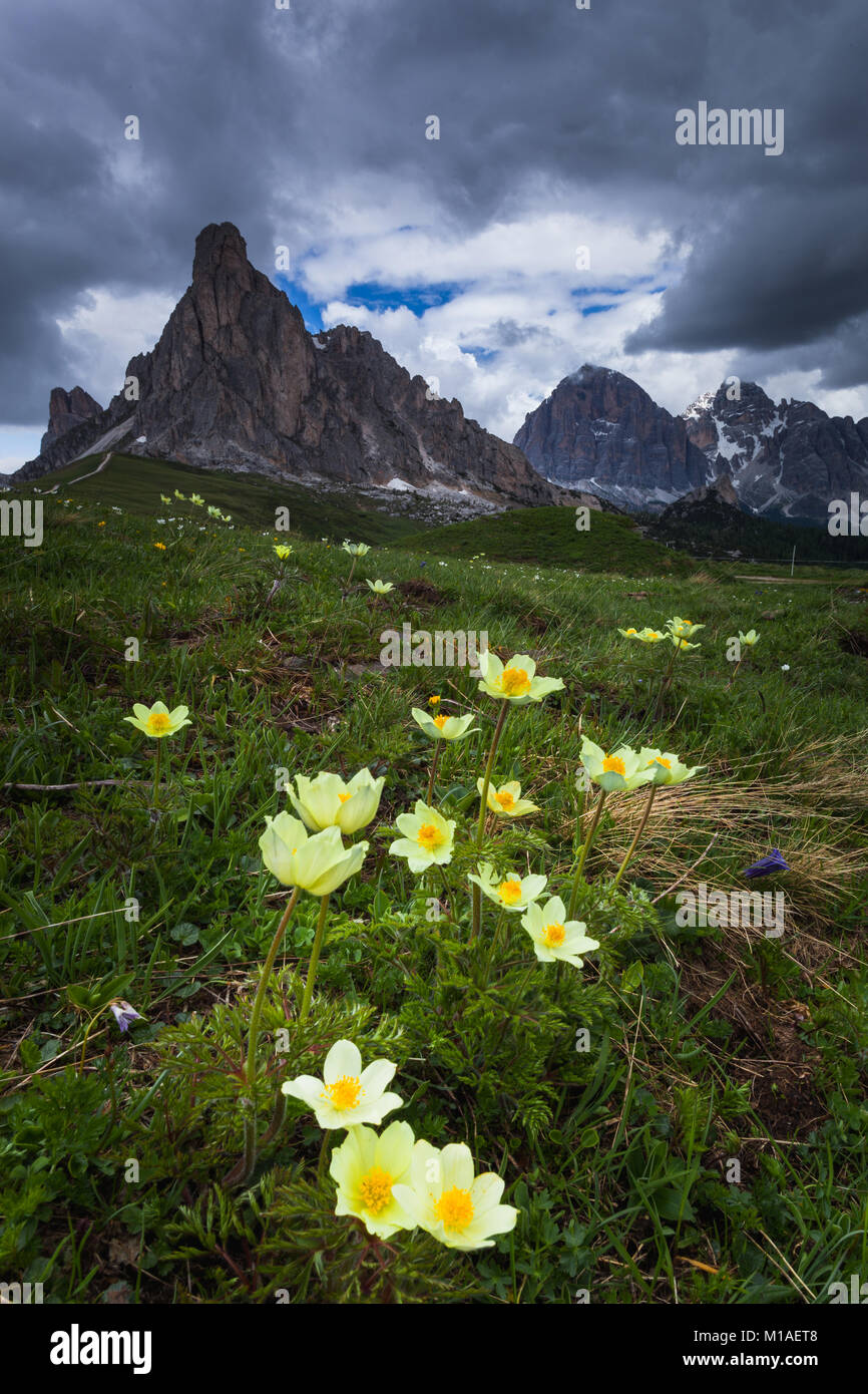 Beautiful landscape in Dolomites Stock Photo - Alamy