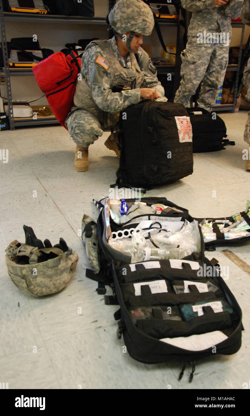 Cal Guard Army combat medics from across the state participated in a ...