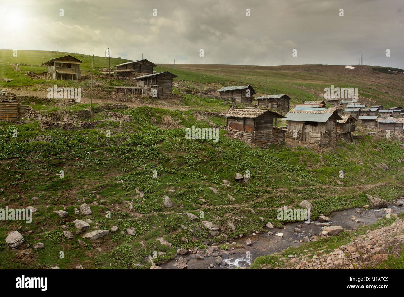 Wooden houses turkey hi-res stock photography and images - Alamy