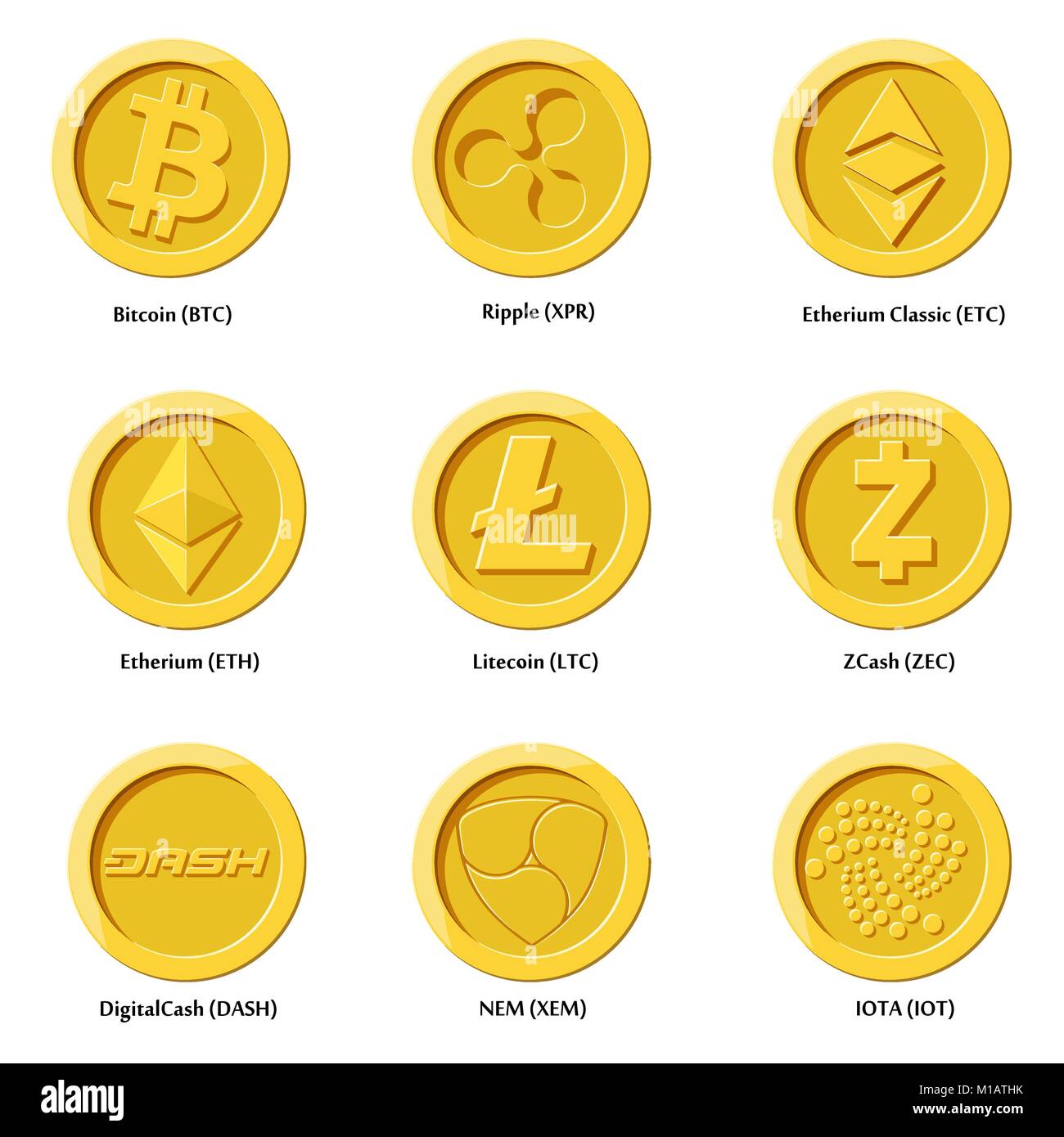 Lite coin cryptocurrency Stock Vector Images Alamy