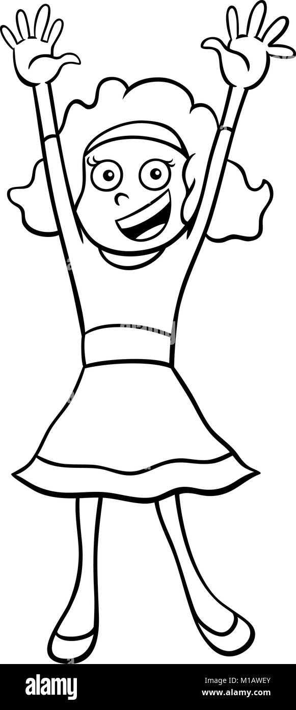 Black and White Cartoon Illustration of Elementary School Age or Teenage Girl Character in Party Clothes Coloring Book Stock Vector Image & Art - Alamy Black and White Cartoon Illustration of Elementary School Age or Teenage Girl Character in Party Clothes Coloring Book Stock Vector Image & Art - Alamy