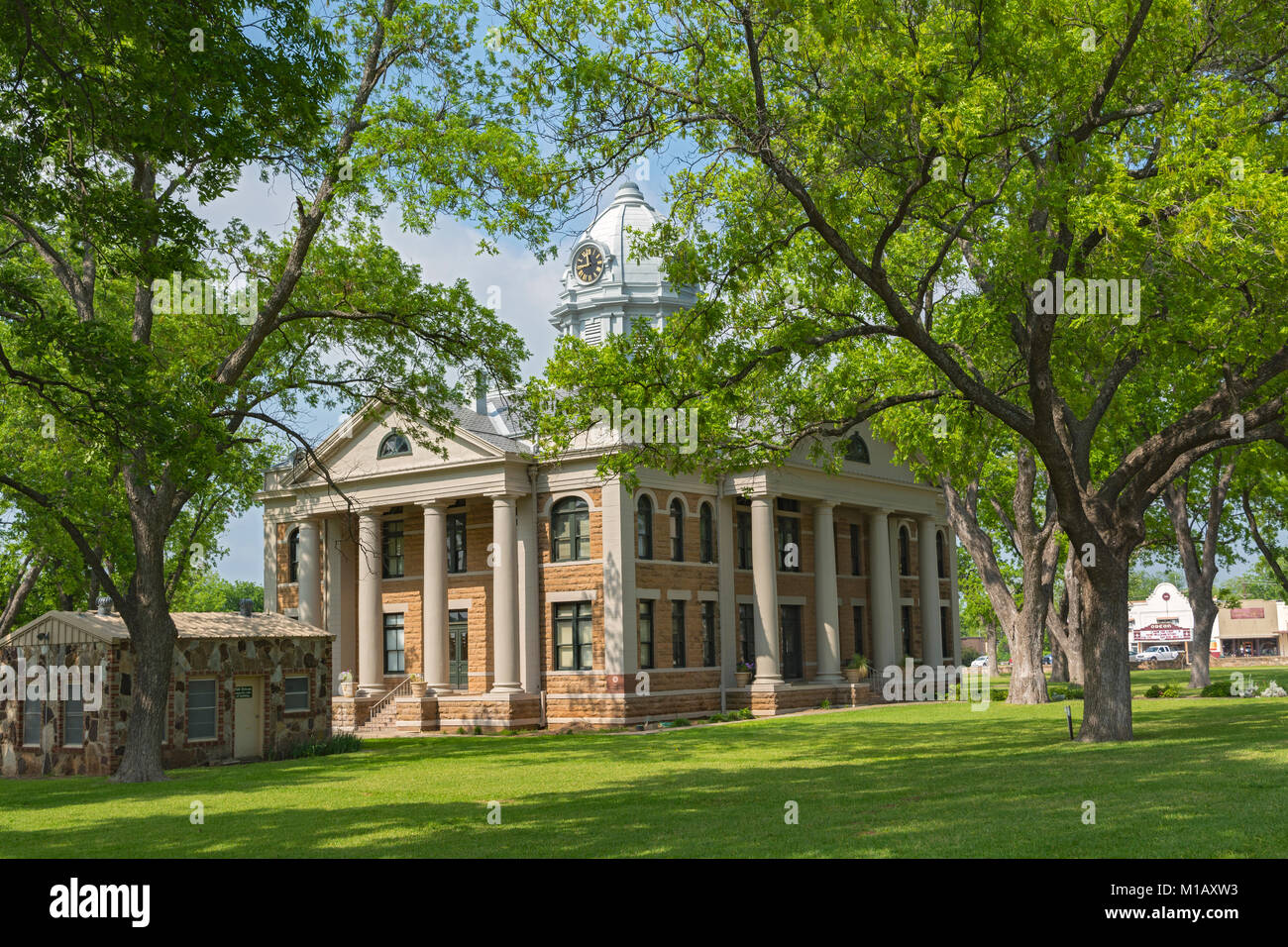 Texas, Hill Country, Mason County Courthouse completed 1910 Stock Photo Alamy