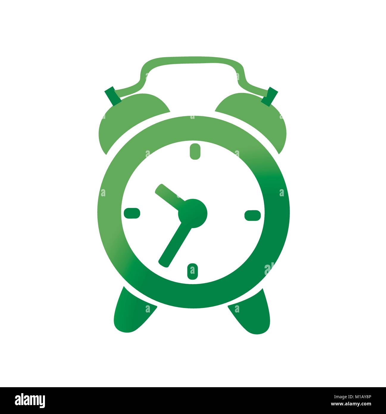 alarm clock icon vector illustration Stock Vector Image & Art - Alamy