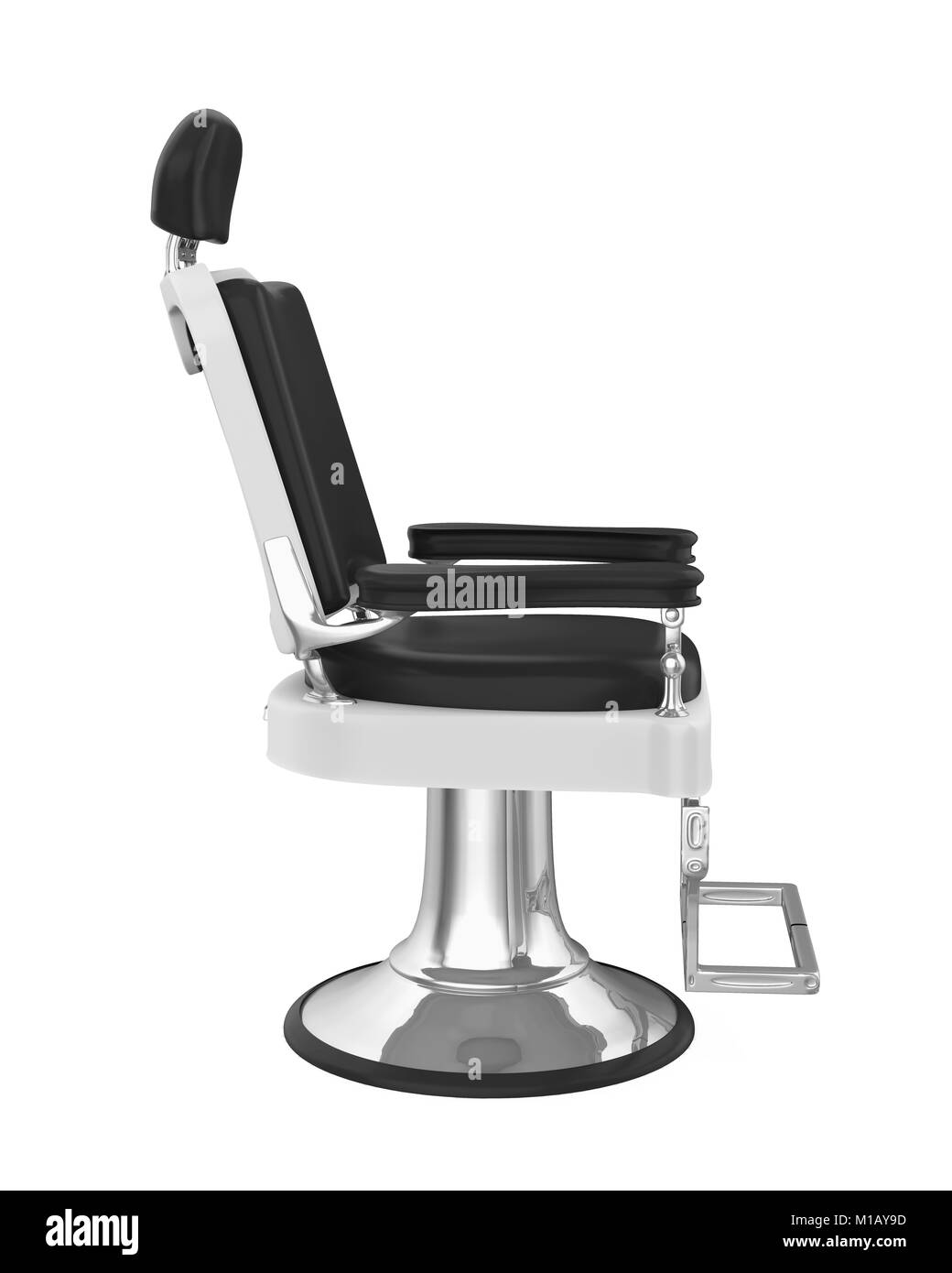 Barber Chair Isolated Stock Photo Alamy