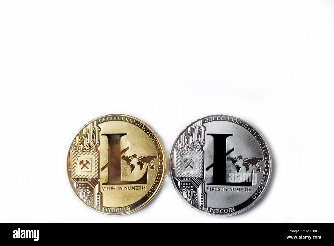 One litecoin hi-res stock photography and images - Alamy