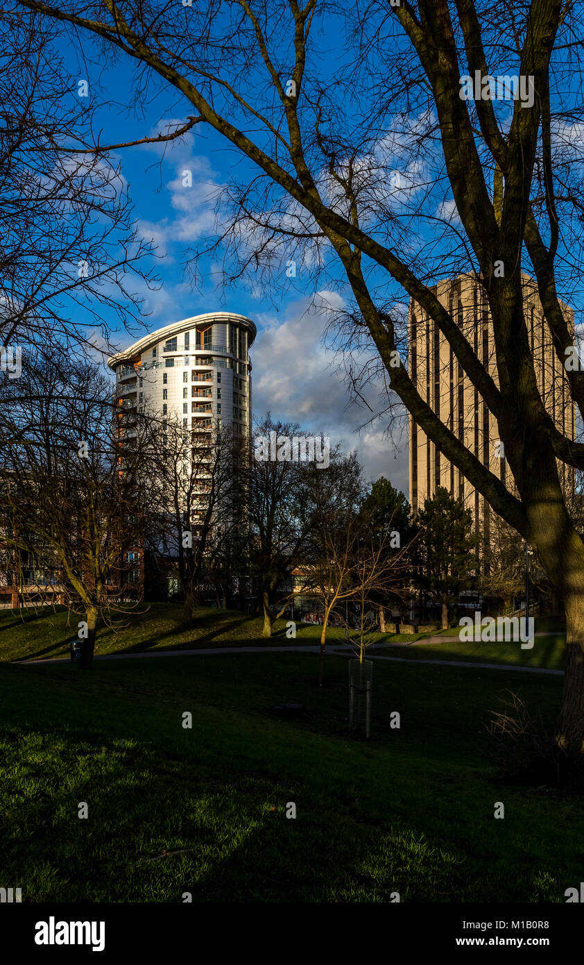 The Harvey Nichols building. A flagship store combined with apartment