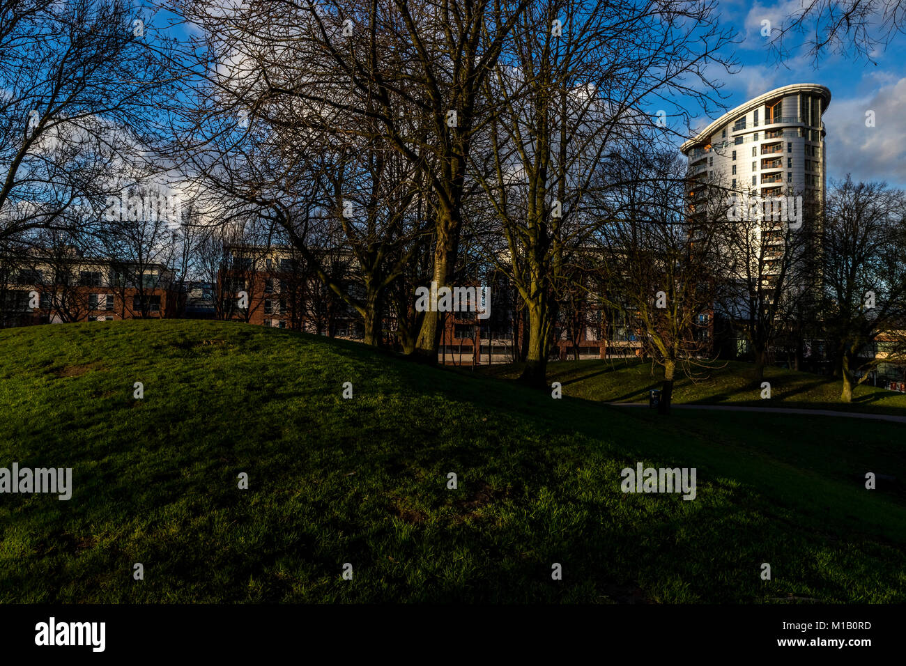 The Harvey Nichols building. A flagship store combined with apartment