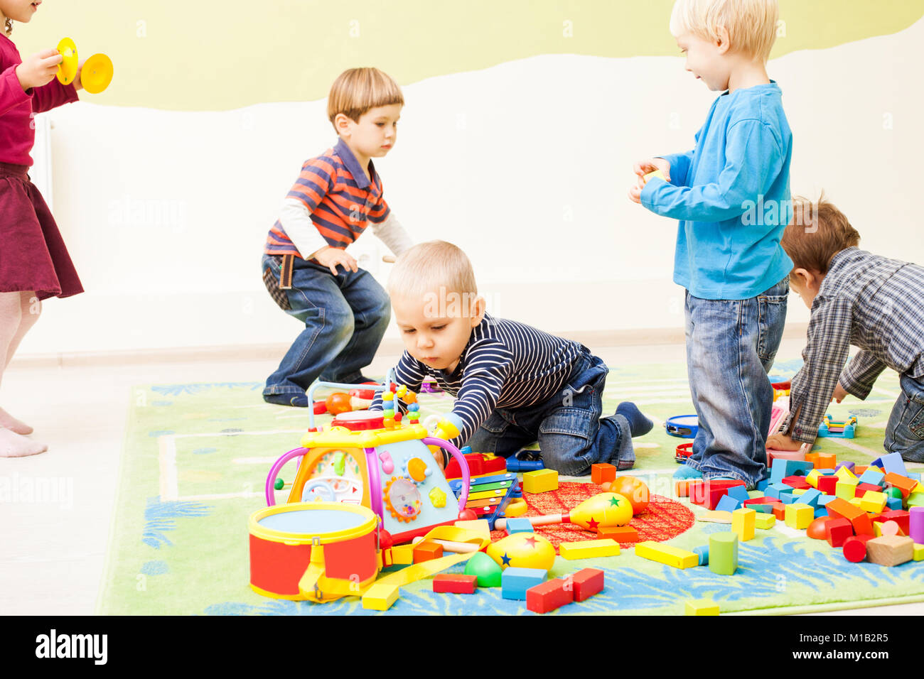  Games at the kindergarten Stock Photo - Alamy 