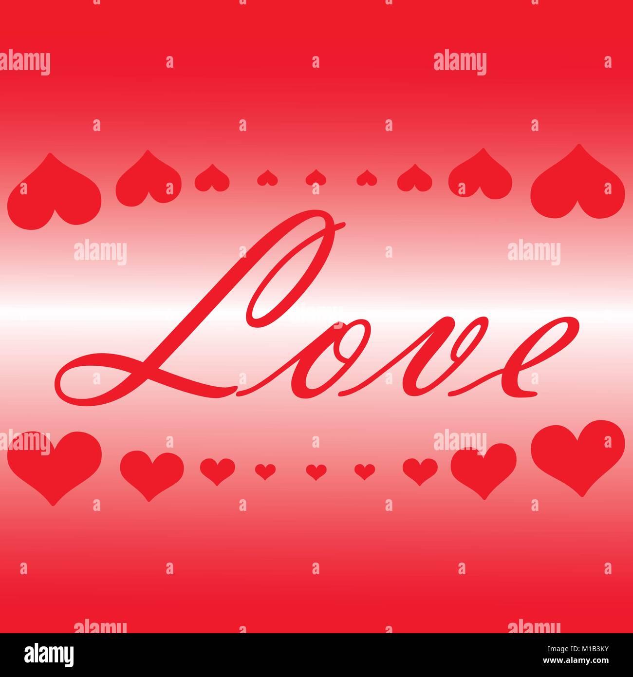 Vector illustration. Seamless geometric pattern with hearts Stock ...