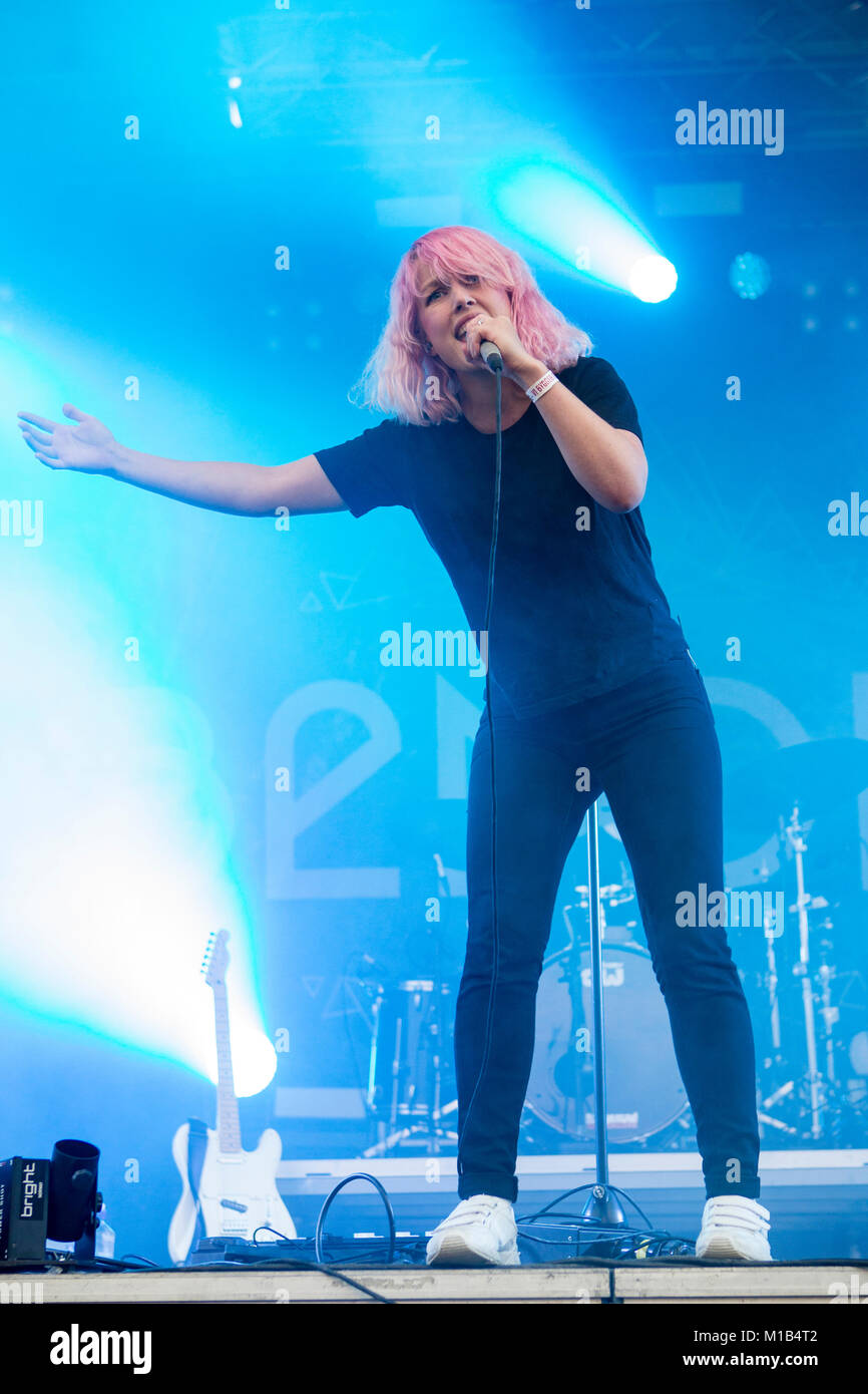 The Norwegian band Bendik performs a live concert at the Norwegian