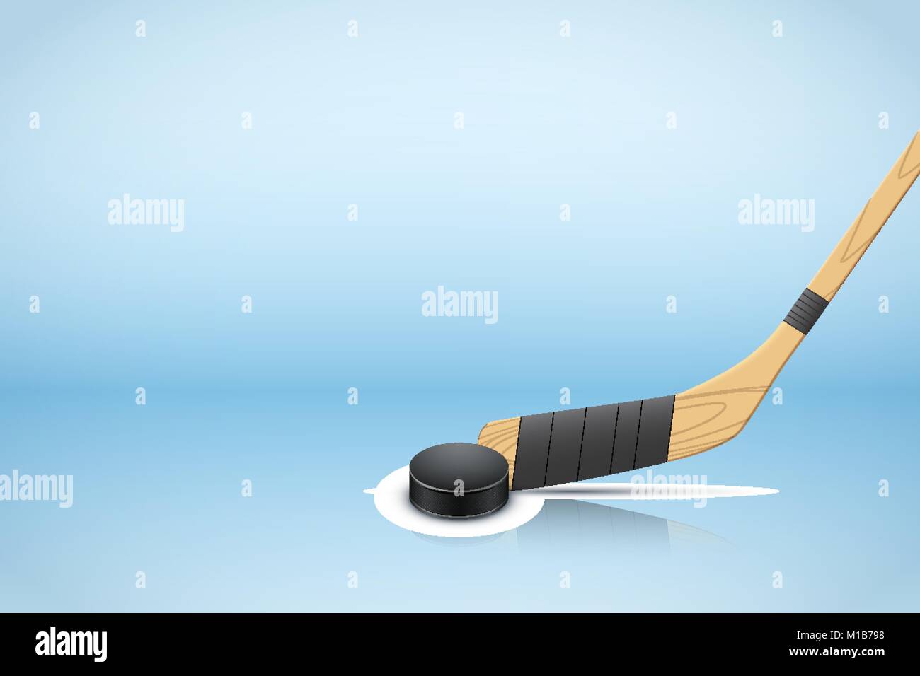 Poster Template of Ice Hockey Stock Vector Image & Art Alamy
