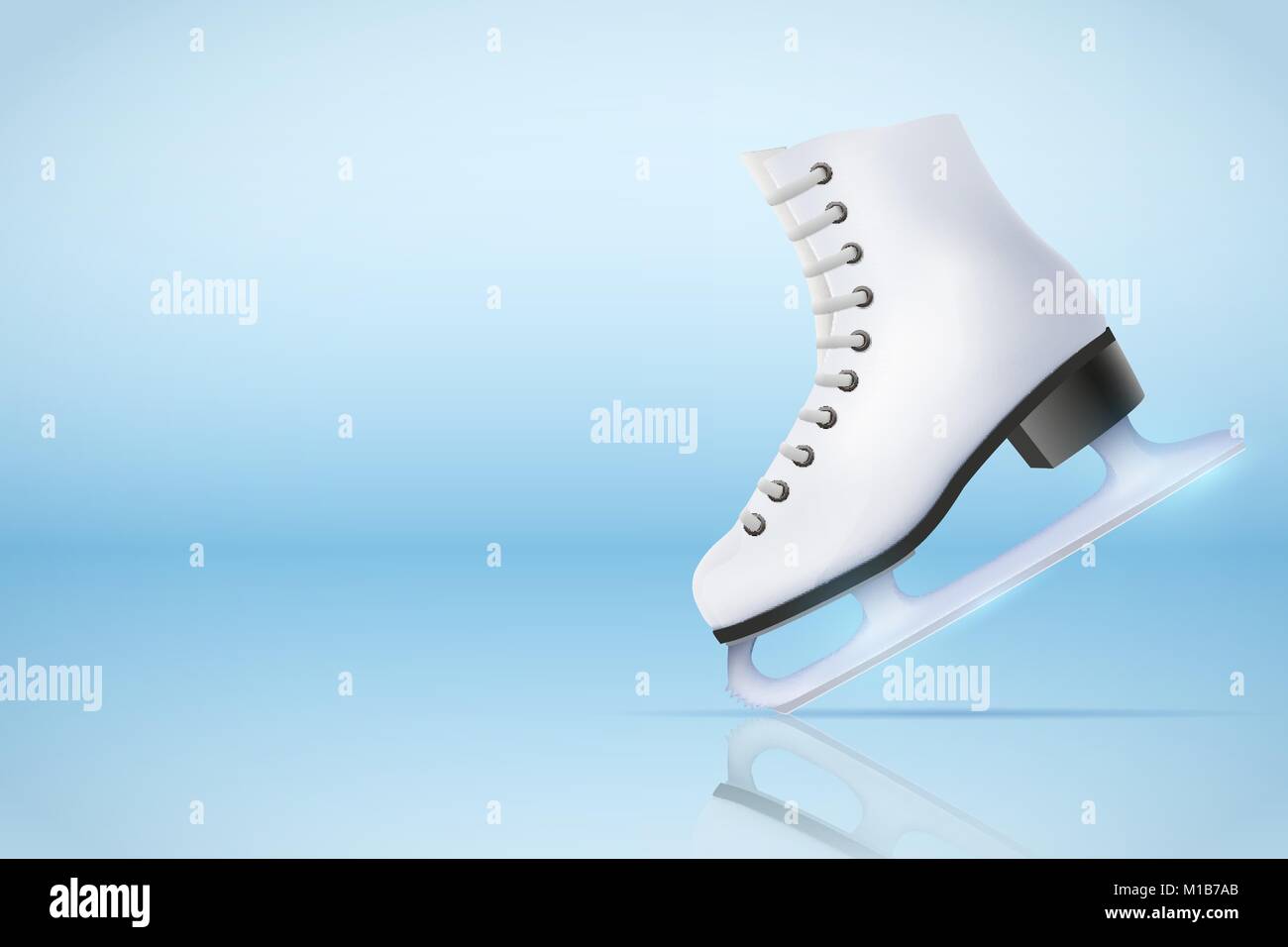 Poster Template of Ice Skating Rink Stock Vector Image & Art Alamy