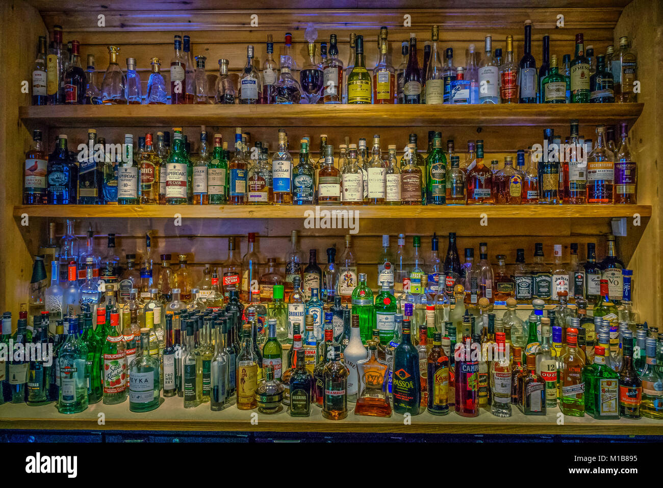 Alcohol Bottles High Resolution Stock Photography and Images Alamy