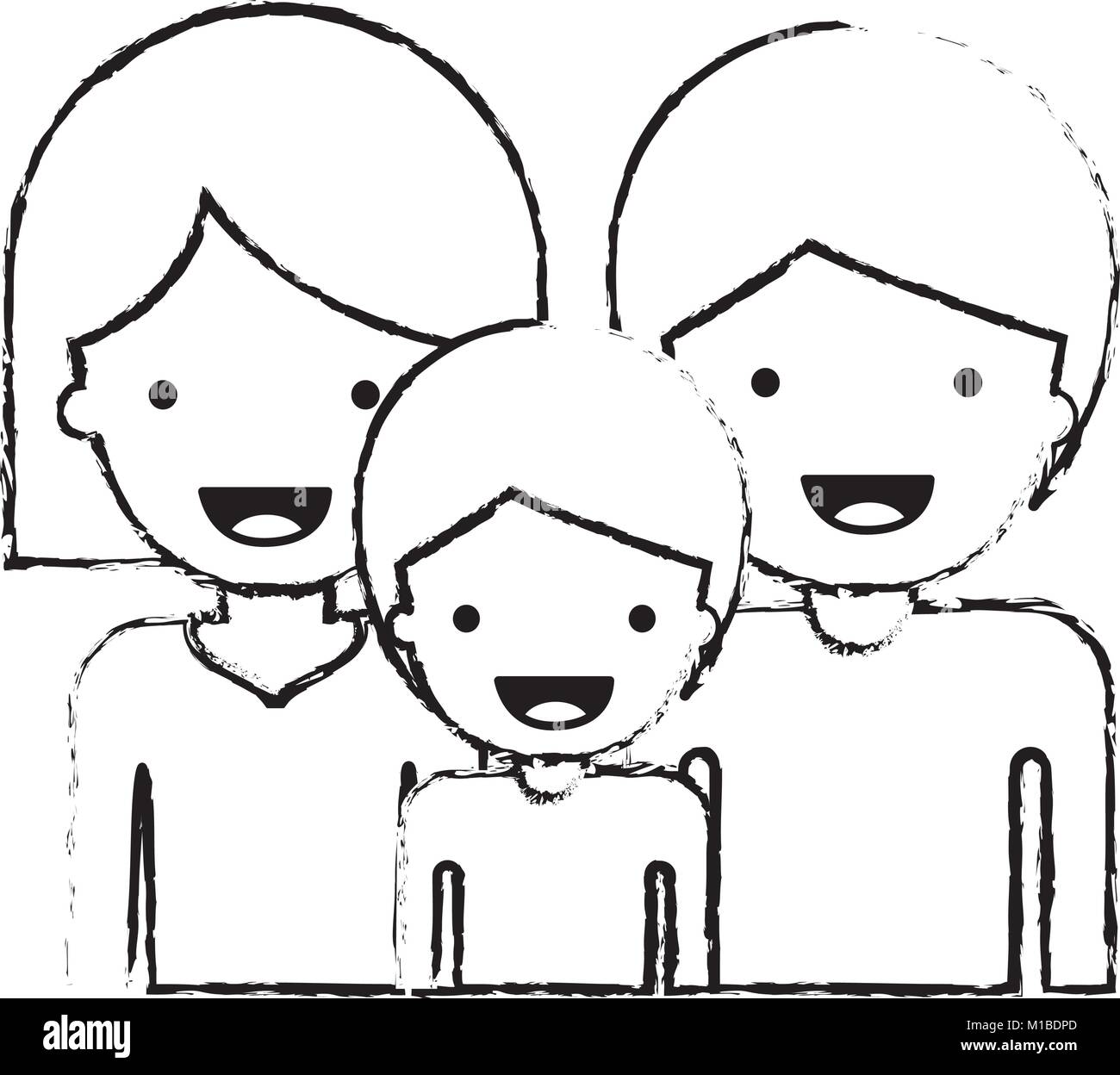 Half Body People And Woman Mushroom Hairstyle And Man And Boy With Short Hair In Black Blurred Contour Stock Vector Image Art Alamy Half Body People And Woman Mushroom Hairstyle And Man And Boy With Short Hair In Black Blurred Contour Stock Vector Image Art Alamy