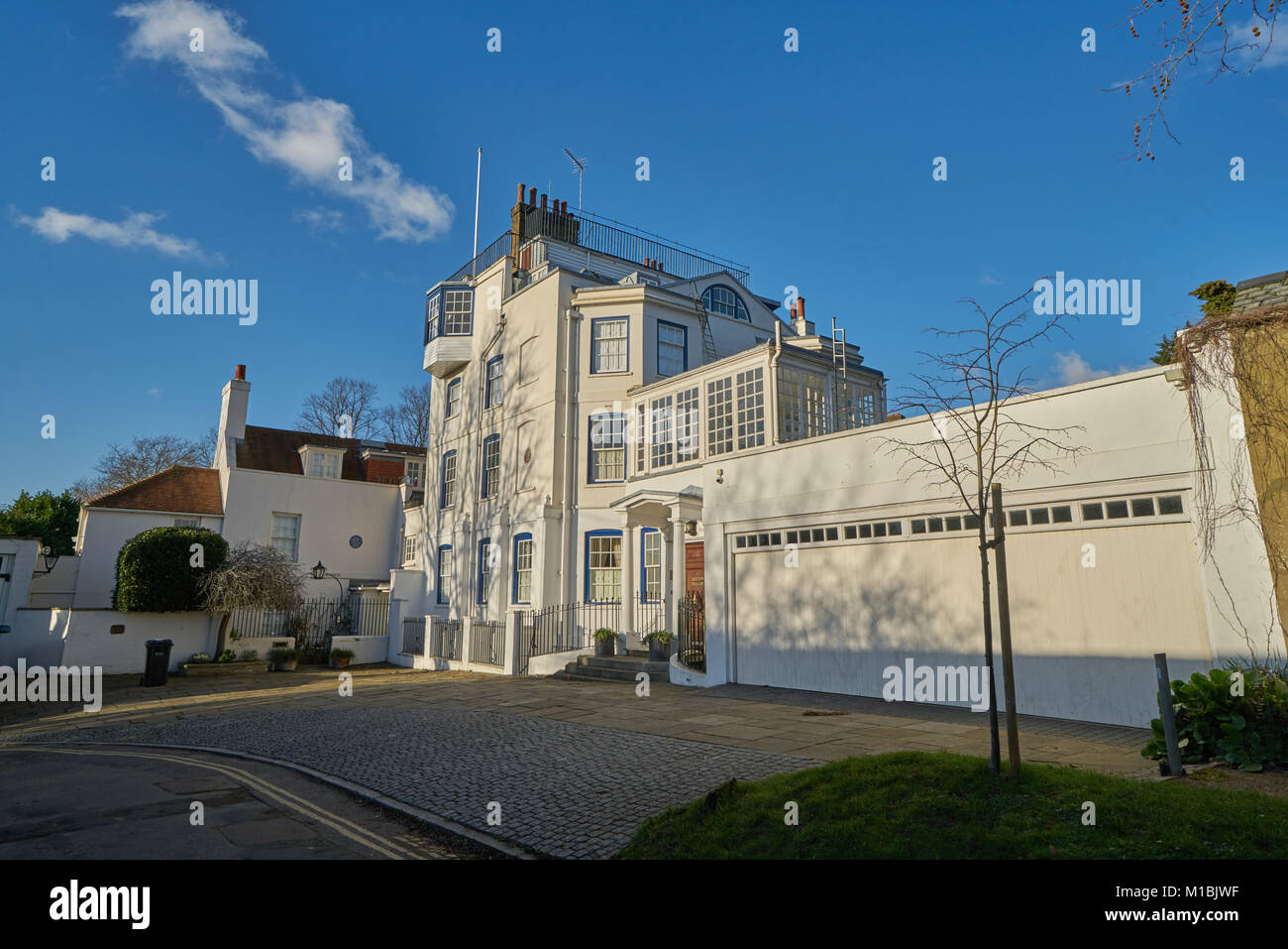 the admiral's house hampstead Stock Photo Alamy