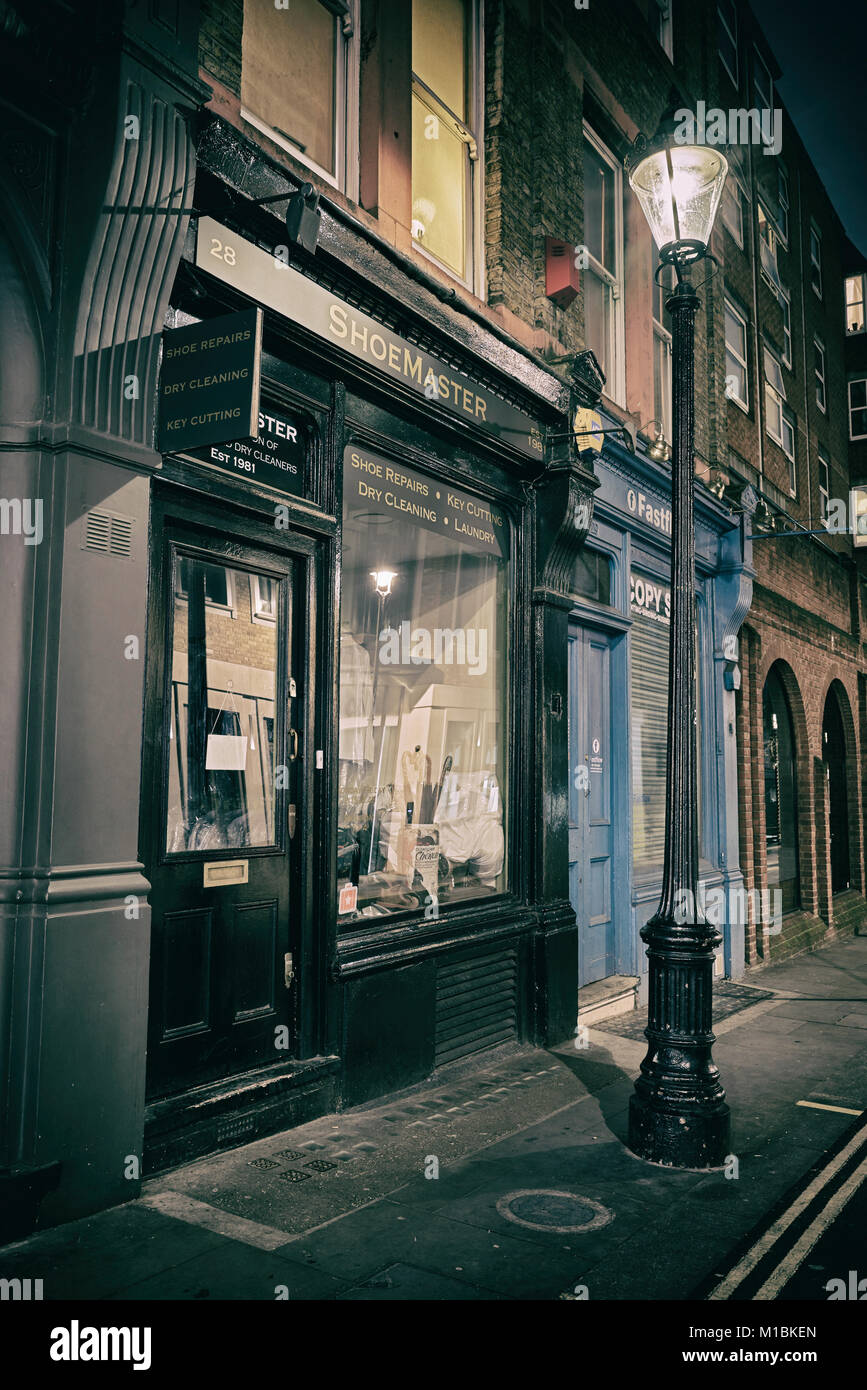 Soho shop cobbler shoes