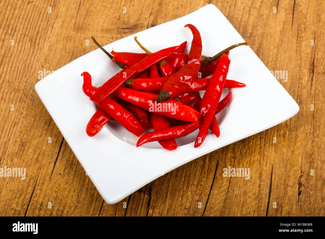 Pickled chili peppers Stock Photo - Alamy