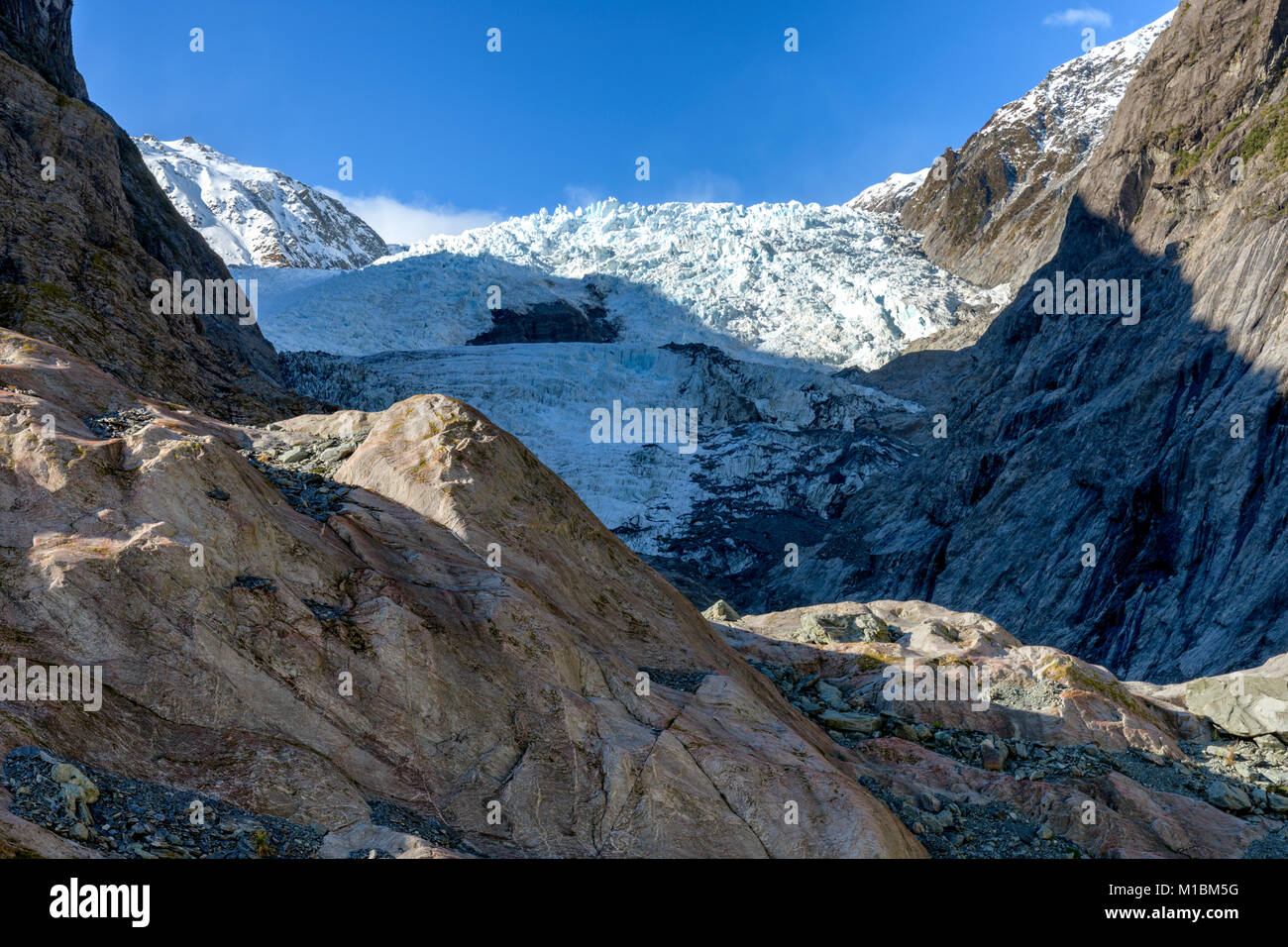 Franz Josef Glacier Walk Stock Photo Alamy
