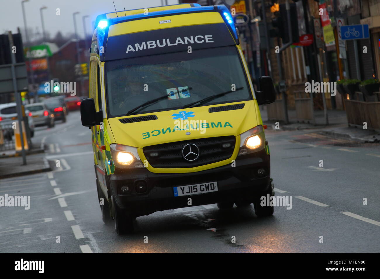 Ambulance On Call Stock Photo Alamy