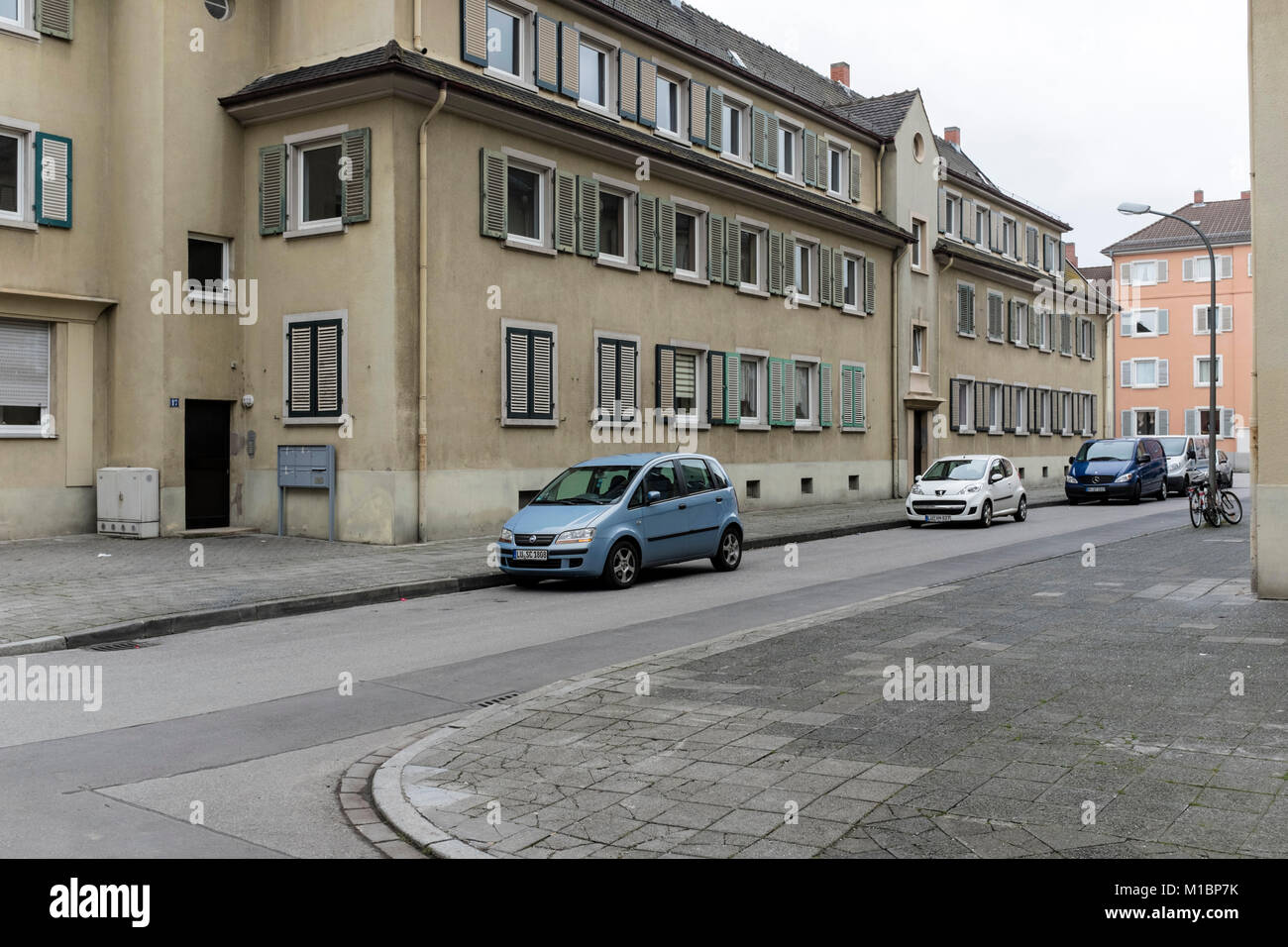 Former BASF company apartments in Ludwigshafen Friesenheim, Germany