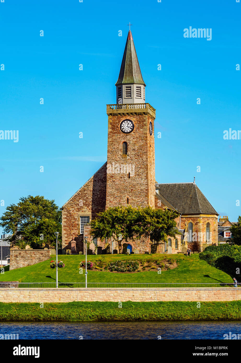 Old High Church, Inverness, Scotland, United Kingdom Stock Photo