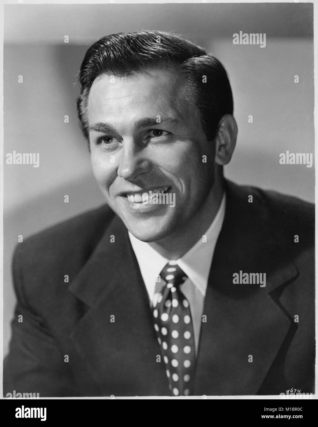 Actor Howard Keel, Publicity Portrait, MGM, 1950 Stock Photo