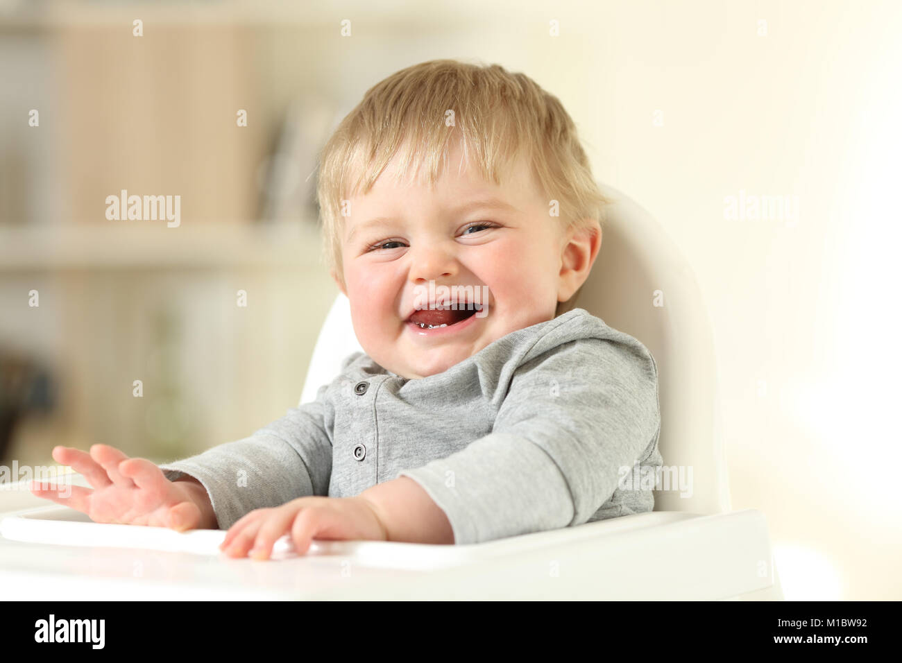 Laughing Baby Face Teeth High Resolution Stock Photography And Images Alamy
