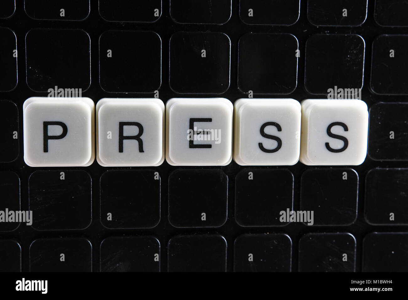 PRESS Control Text Word Title Caption Label Cover Backdrop Background ...