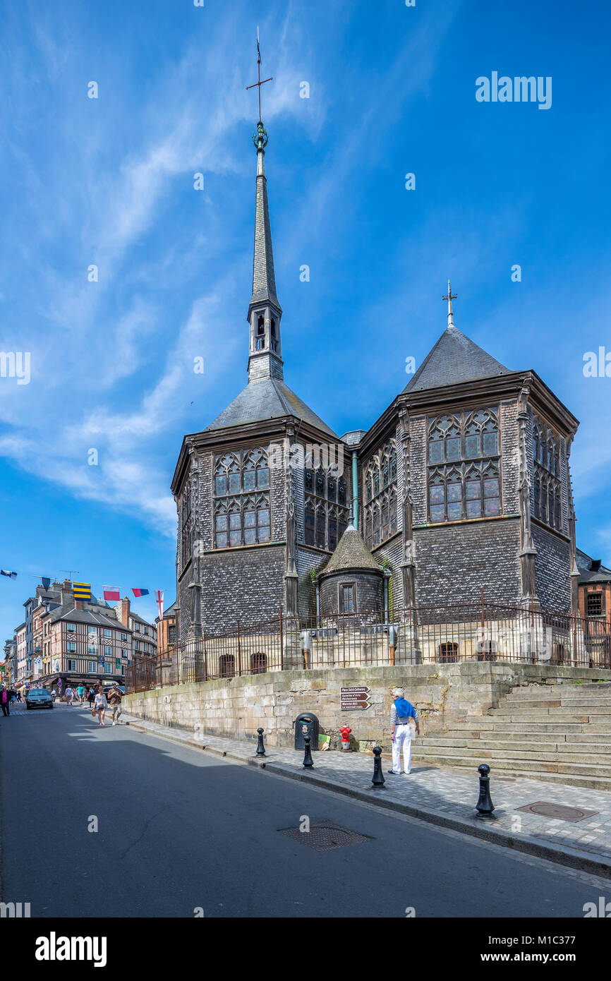 The Church of Saint Catherine, Honfleur, Calvados, Normandy, France