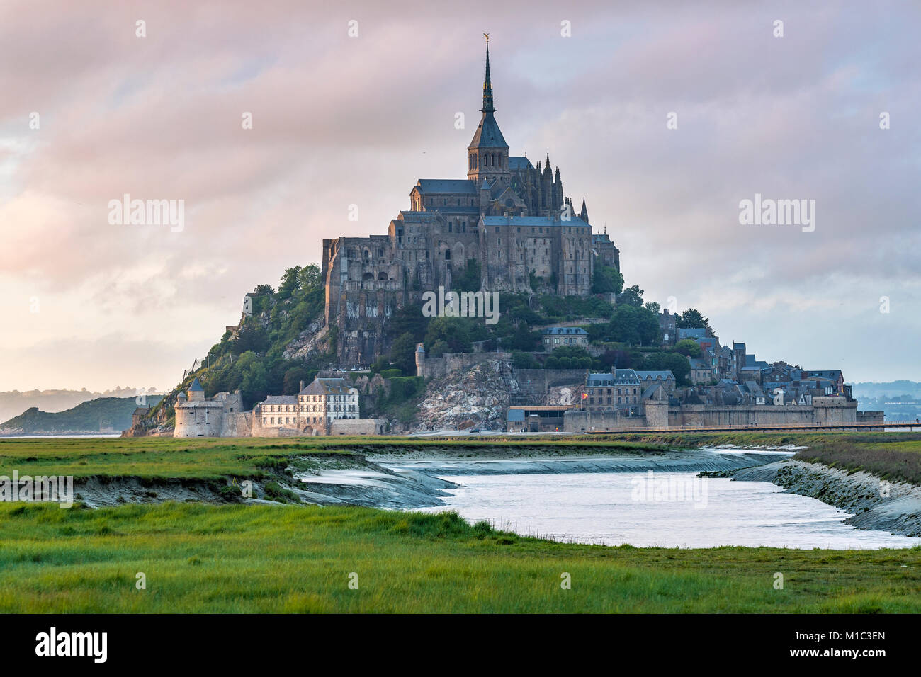 Saint Michael's Mount, Normandy, France, Europe Stock Photo - Alamy