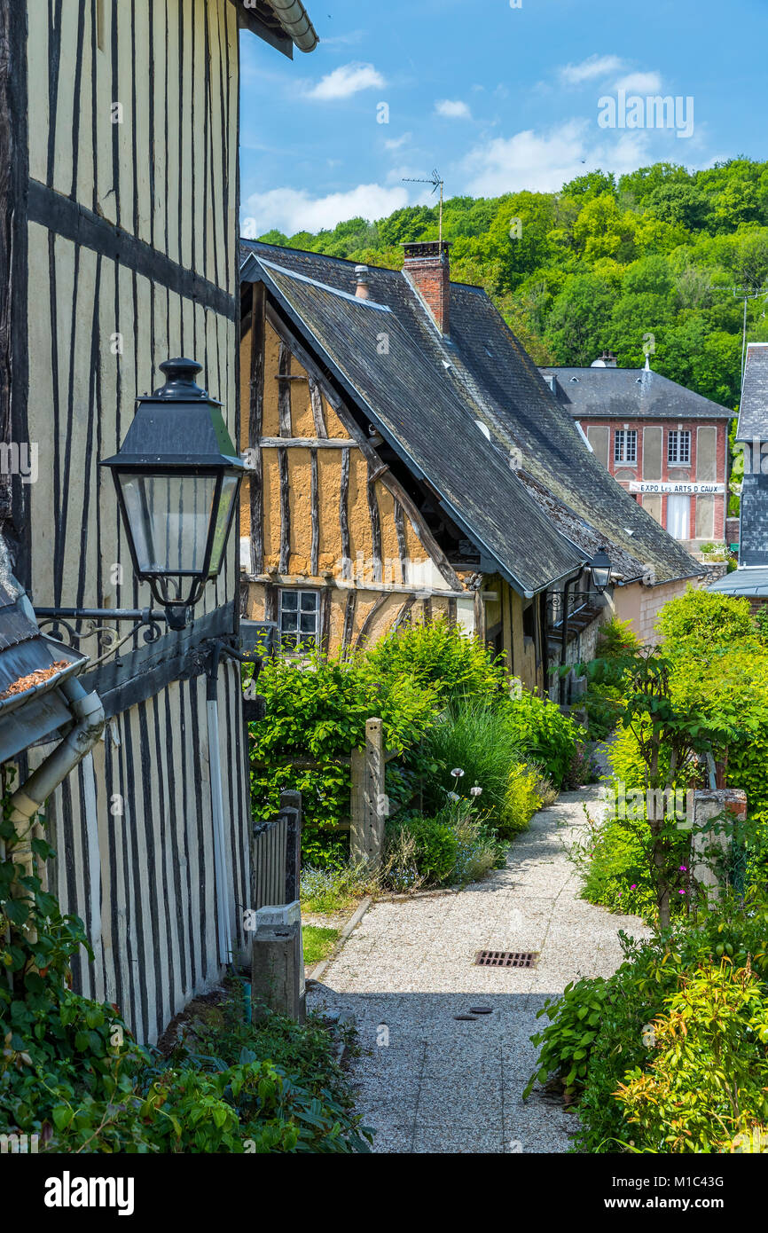 France normandie saint wandrille church hires stock photography and