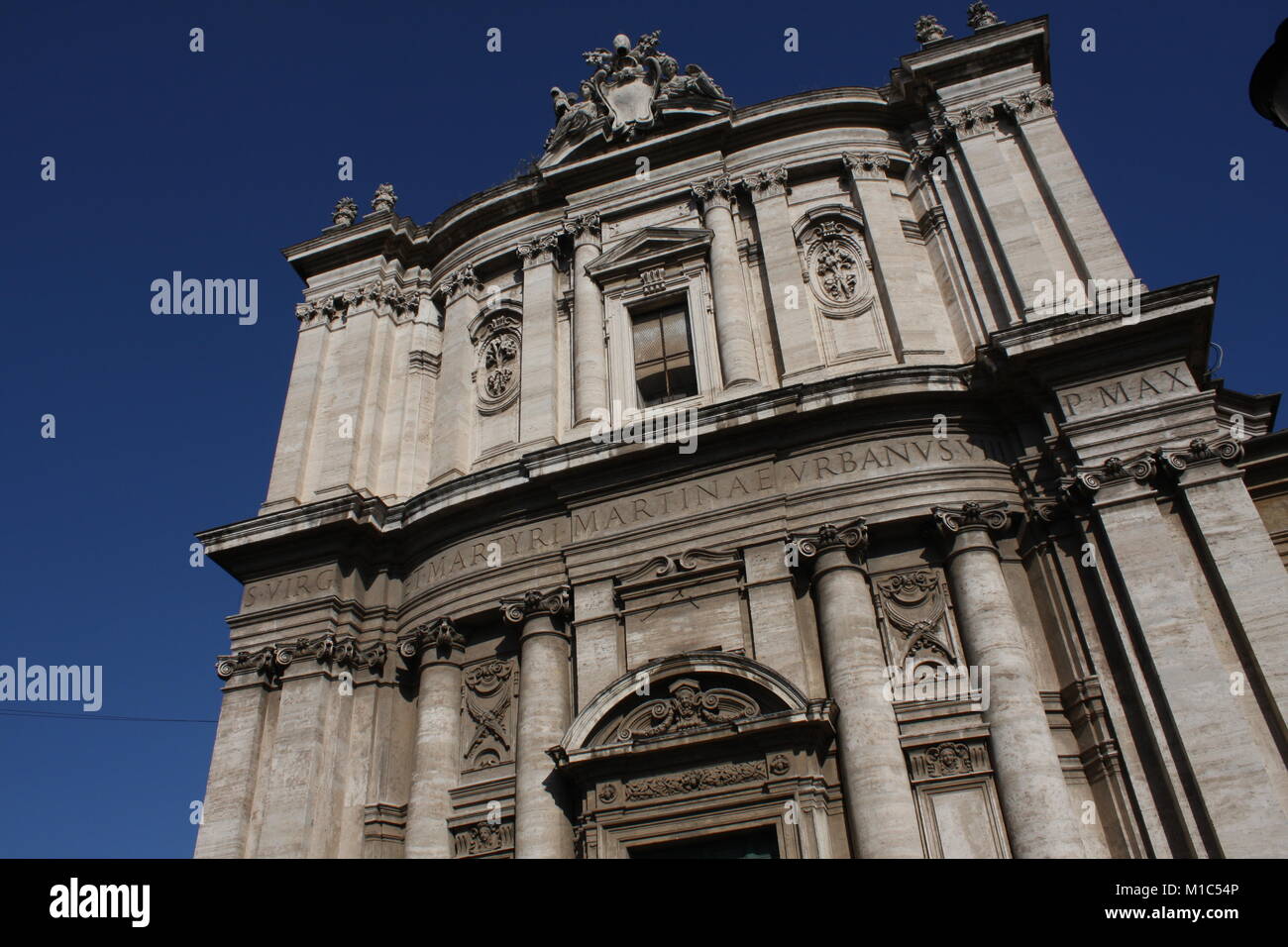 Church of the Saints Luca and Martina (Chiesa dei Santi Luca e Martina) in Rome, Italy Stock Church of the Saints Luca and Martina (Chiesa dei Santi Luca e Martina) in Rome, Italy Stock