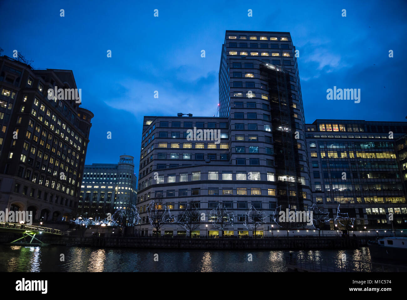 Canary Wharf financial district, London, England, UK Stock Photo - Alamy