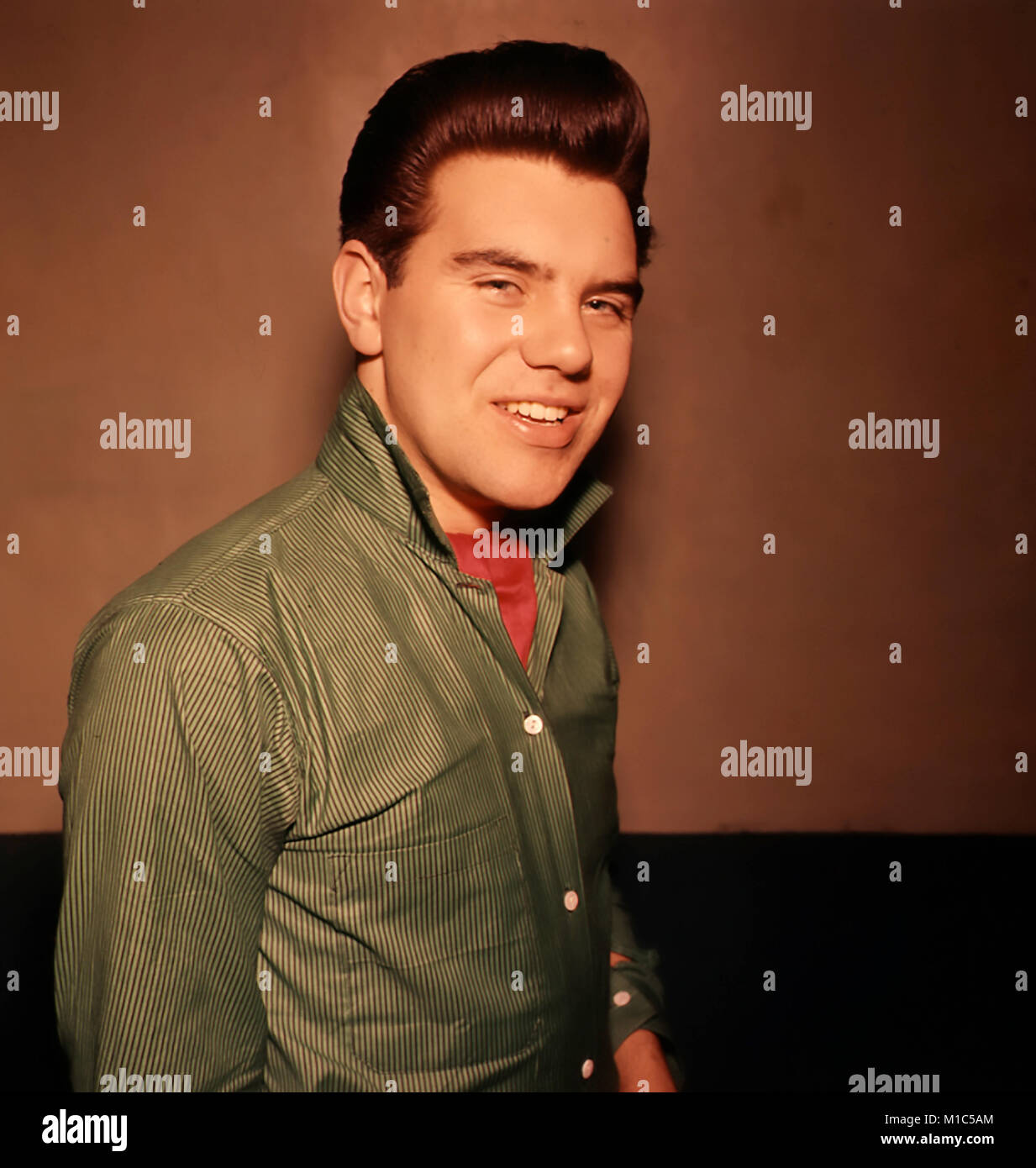 JOHNNY GENTLE English pop singer in 1960. Stock Photo
