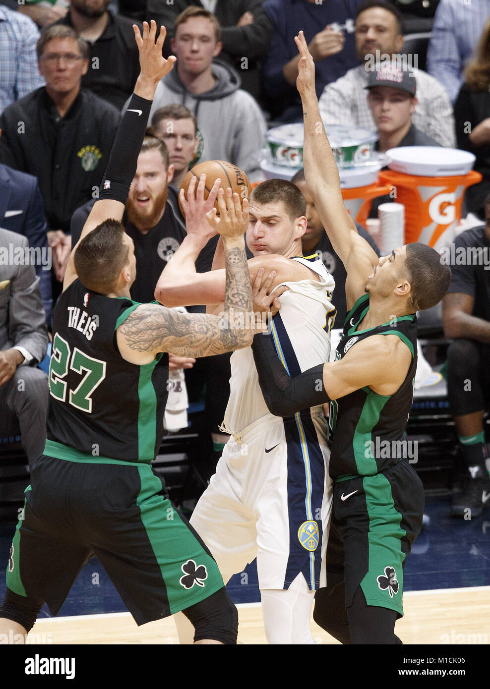Jayson tatum nuggets hi-res stock photography and images - Alamy