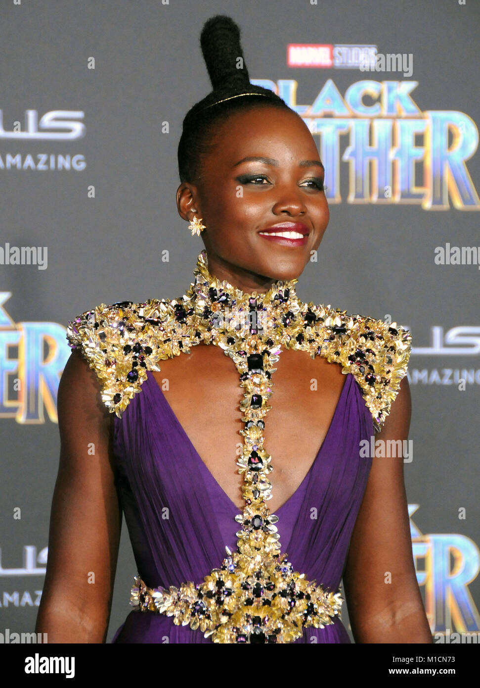 Los Angeles, California, USA. 29th Jan, 2018. Actress Lupita Nyong'o