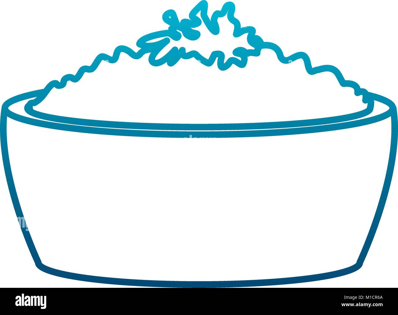 Rice bowl food Stock Vector Image & Art Alamy