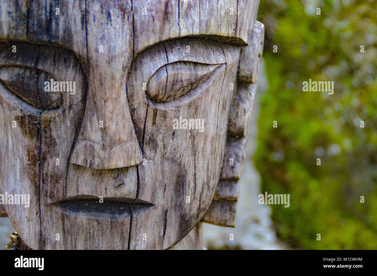 Ethnic Batak art sold as souvenirs in North Sumatra Indonesia Stock Photo