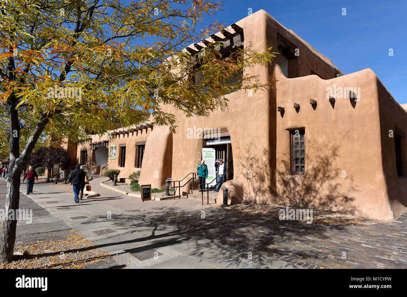 Old Town Santa Fe >> Downtown Architecture In Old Santa Fe New Mexico United States Old Town Santa Fe >> Downtown Architecture In Old Santa Fe New Mexico United States