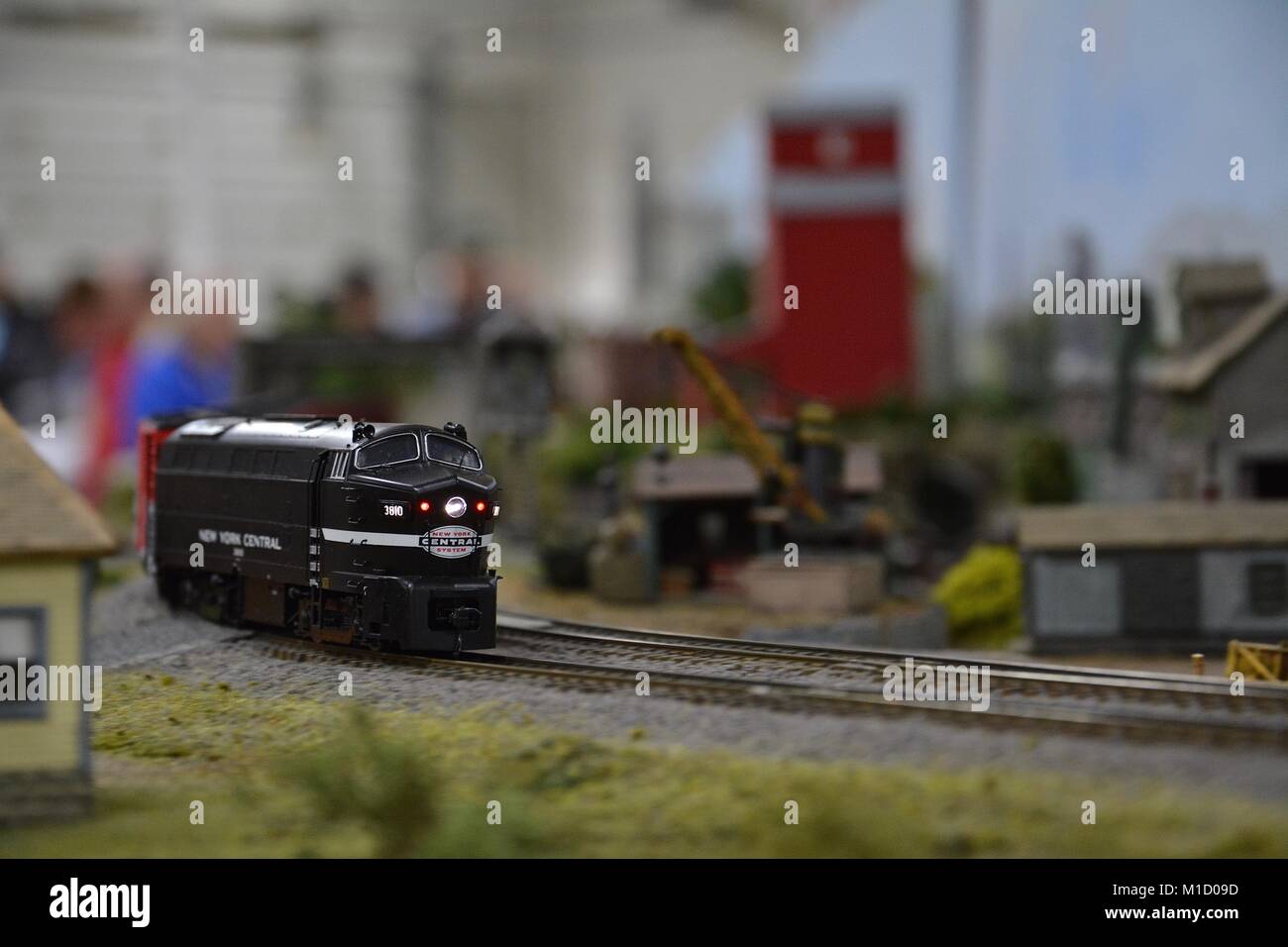 Model trains and scale landscapes at the Amherst Railroad Society Model