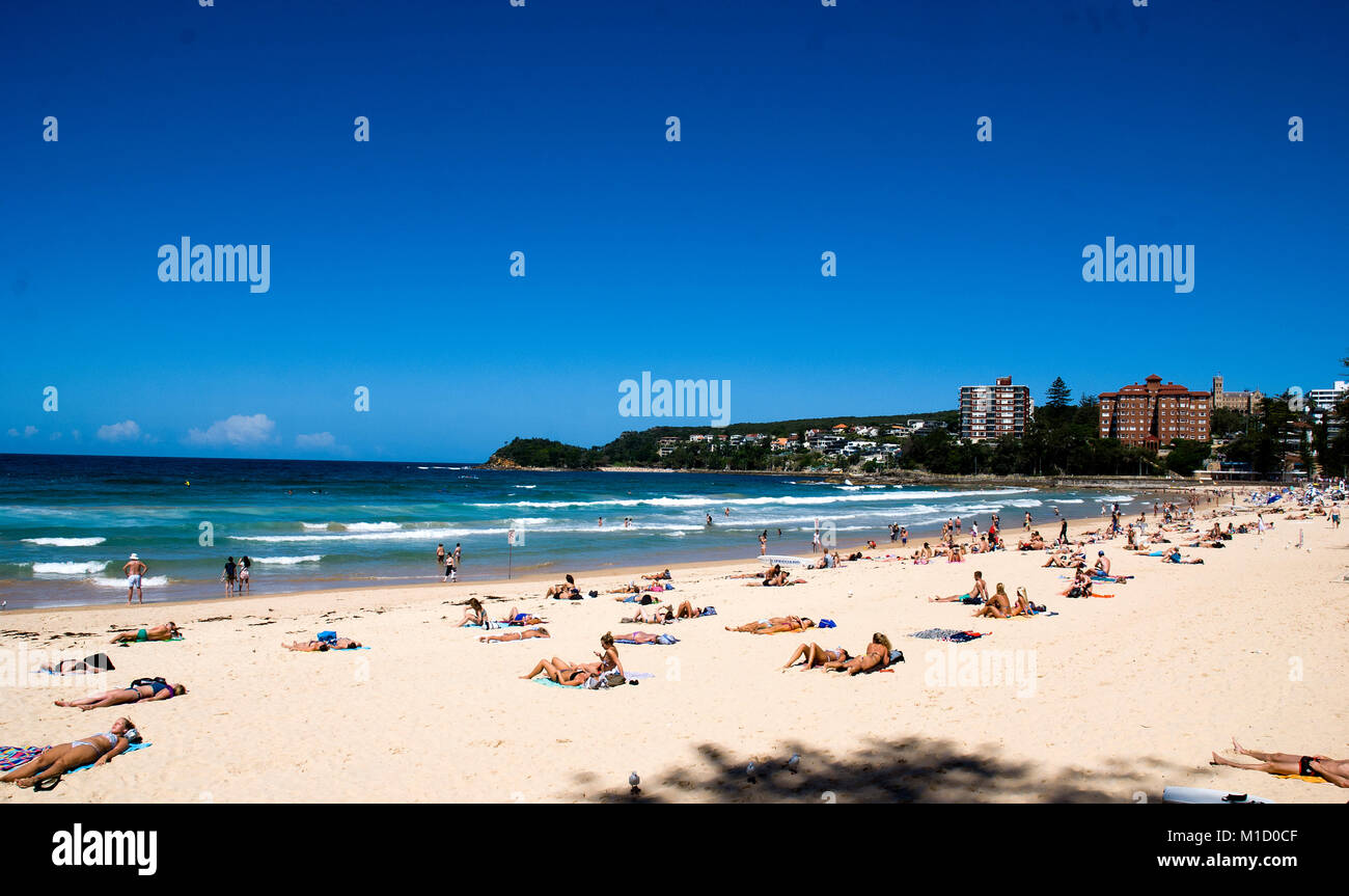 Manly Beach, Sydney, Australia. Stock Photo