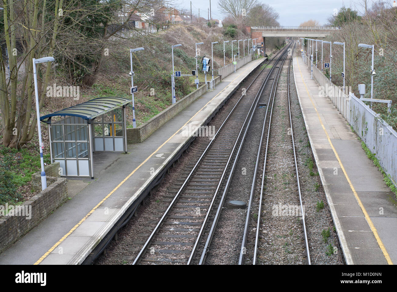 Higham Kent railway statoion Stock Photo Alamy