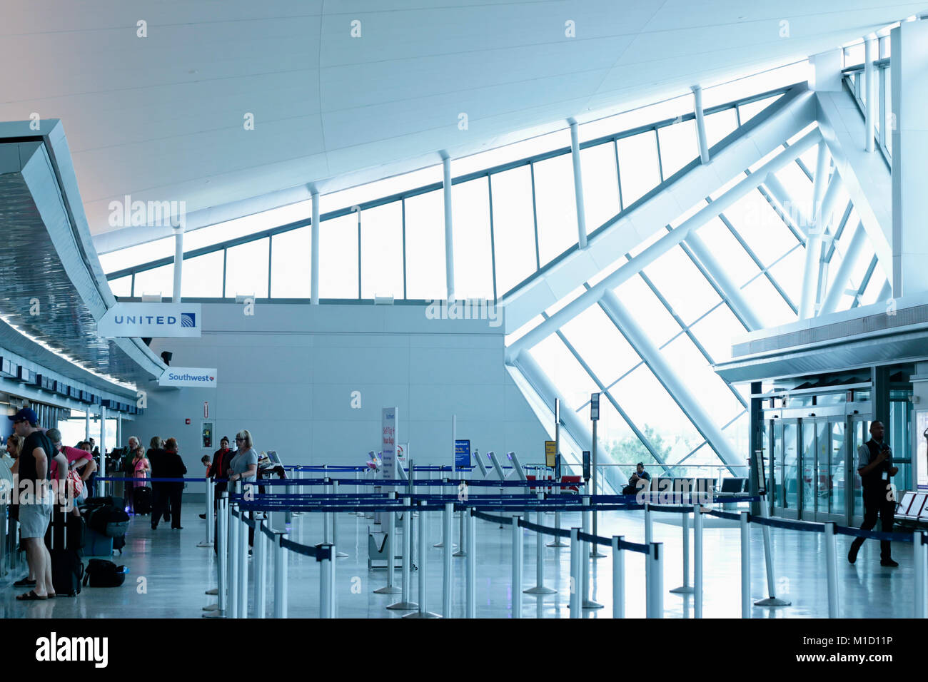 Buffalo Niagara International Airport, or BUF, with passengers Stock Photo  - Alamy