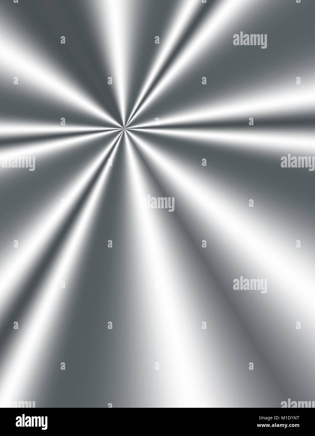 Light Reflects On Metal