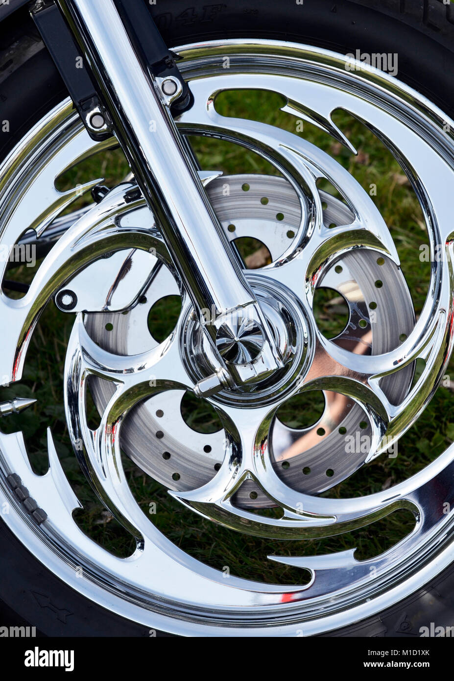 Harley Davidson Front Wheel High Resolution Stock Photography And Images Alamy