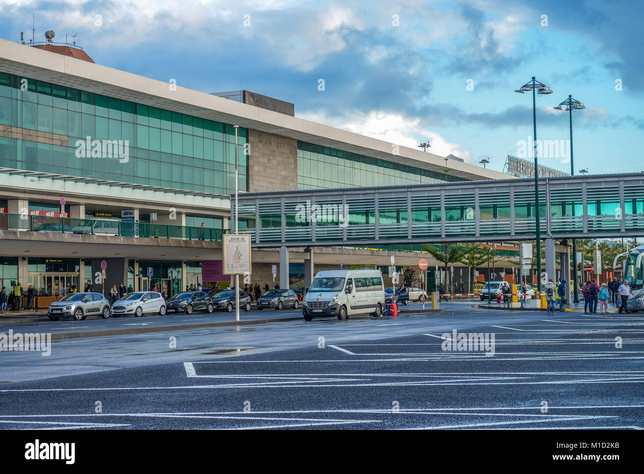 Airport, Funchal, Madeira, Portugal, Flughafen Stock Photo